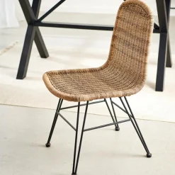 ACACIA Pieds De Table V Set De 2 Naturel