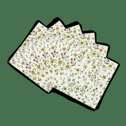 AURELLE Set De 20 Serviettes Multicolore