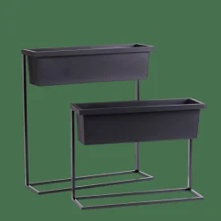 BALCO Bac à Plantes Noir