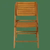 BAMBAM Chaise Pliante Naturel