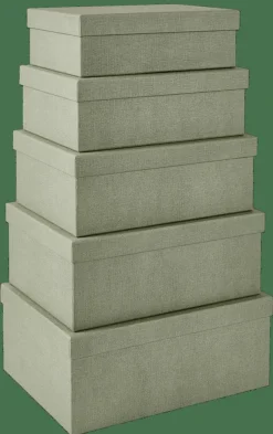 BIGSO Boîte De Rangement M Menthe