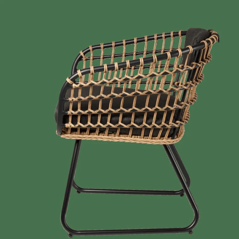 BONES Chaise Noir