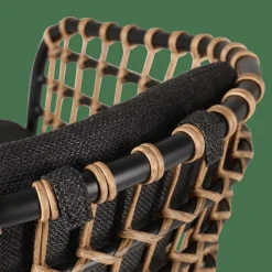 BONES Chaise Noir