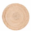 BRAID Rond De Serviette Set De 2 Naturel