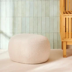 COCO Pouf Blanc