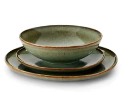 COZY GREEN Assiette Creuse Vert
