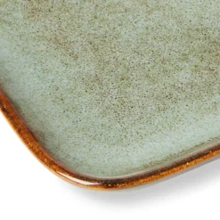 COZY GREEN Assiette Vert