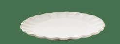 DAHLIA Assiette Blanc