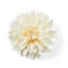 DAHLIA Fleurs Artificielles Crème