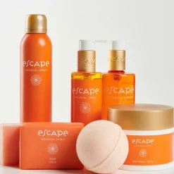 ESCAPE ORIENTAL SPIRIT Bougies Chauffe-plat Parfumées Set De 9 Orange