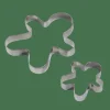 GINGERBREAD Emporte-pièces Set De 2 Argent
