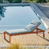 ISLAND ECO Coussin De Jardin Chaise Longue Beige