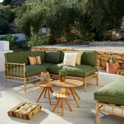 ISLAND ECO Coussin De Jardin Chaise Pliante Aqua