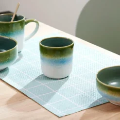JESSIE GREEN Mug Sans Anse Vert