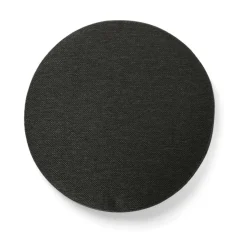 JULES Set De Jardin Avec Coussins De Chaise Noir