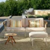 LARGOW Salon De Jardin Sable