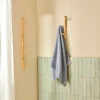 MINERAL Serviette De Bain Bleu