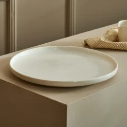 MOON Assiette Blanc