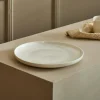 MOON Assiette Plate Blanc