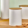 NAGINI Boîte Conservation Pour Biscuits Blanc, Naturel
