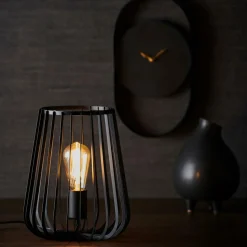 ORION Lampe De Table Noir