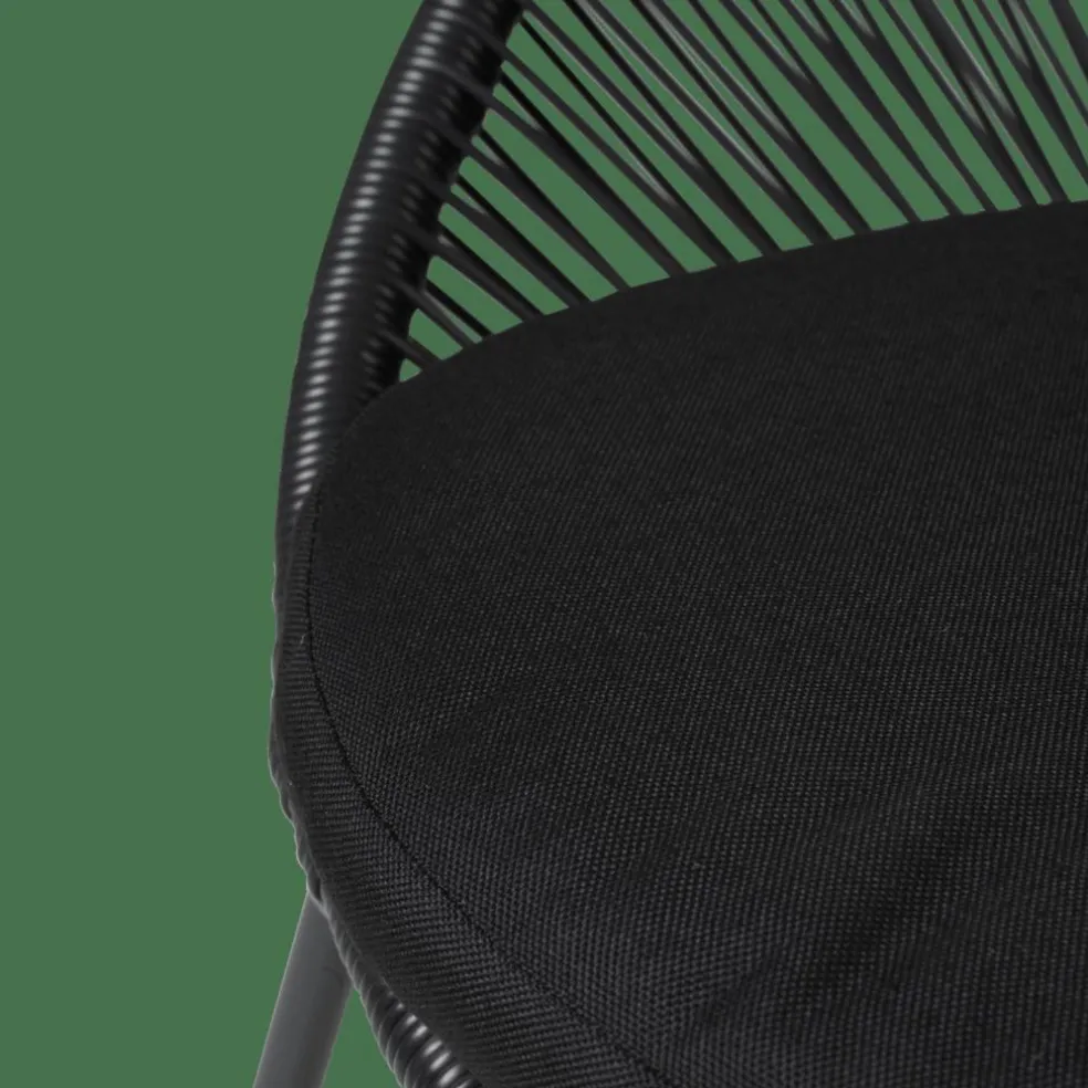 PAPAYO Chaise Lounge Noir