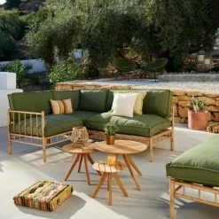 PAULETTA LUXE Coussin Dossier Vert