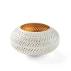 PERFORATO Support Bougie Chauffe-plat Brun