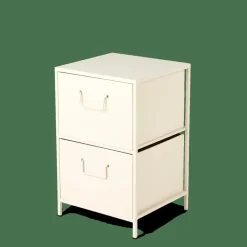 PHARMA Armoire à 2 Tiroirs Sable