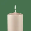 PURE Bougie Cylindrique Gris