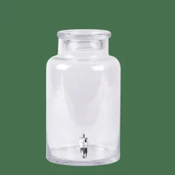 PURI Réservoir à Boisson Avec Robinet 5,5 L Transparent