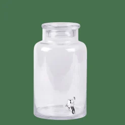PURI Réservoir à Boisson Avec Robinet 5,5 L Transparent