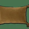 RAVI Coussin Ocre