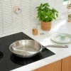 RECYCLO Poêle Argent