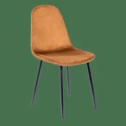 SILKE Chaise De Salle à Manger Caramel