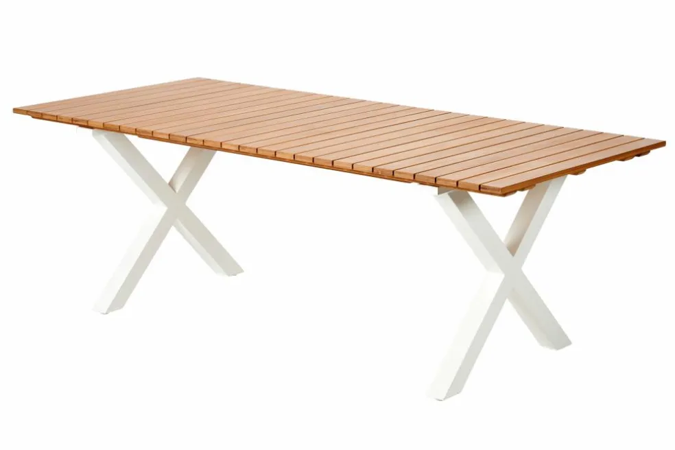 TEAK LUXE Chaise Longue Naturel