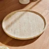 TRAVI Plat De Présentation Naturel