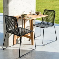 UTAH Table Pliante Brun