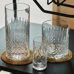 X-MAS REINDEER Dessous-de-verre Set De 4 Brun